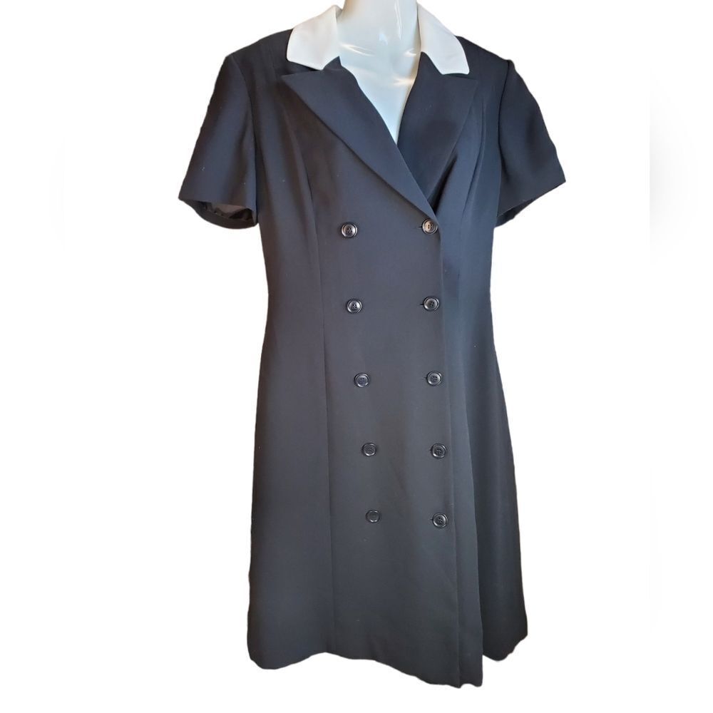 JONES WEAR blackย & white dress 8